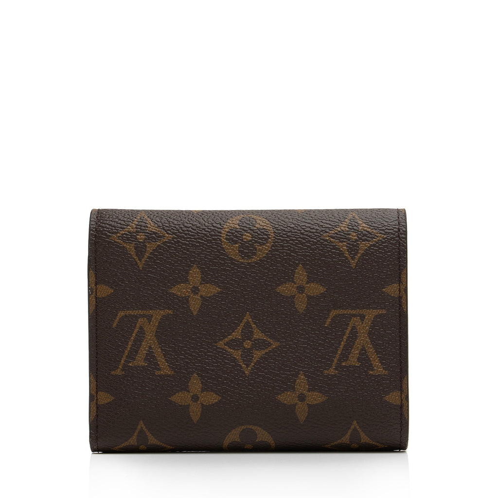 Louis Vuitton Monogram Canvas Victorine Wallet (SHF-975LnN)