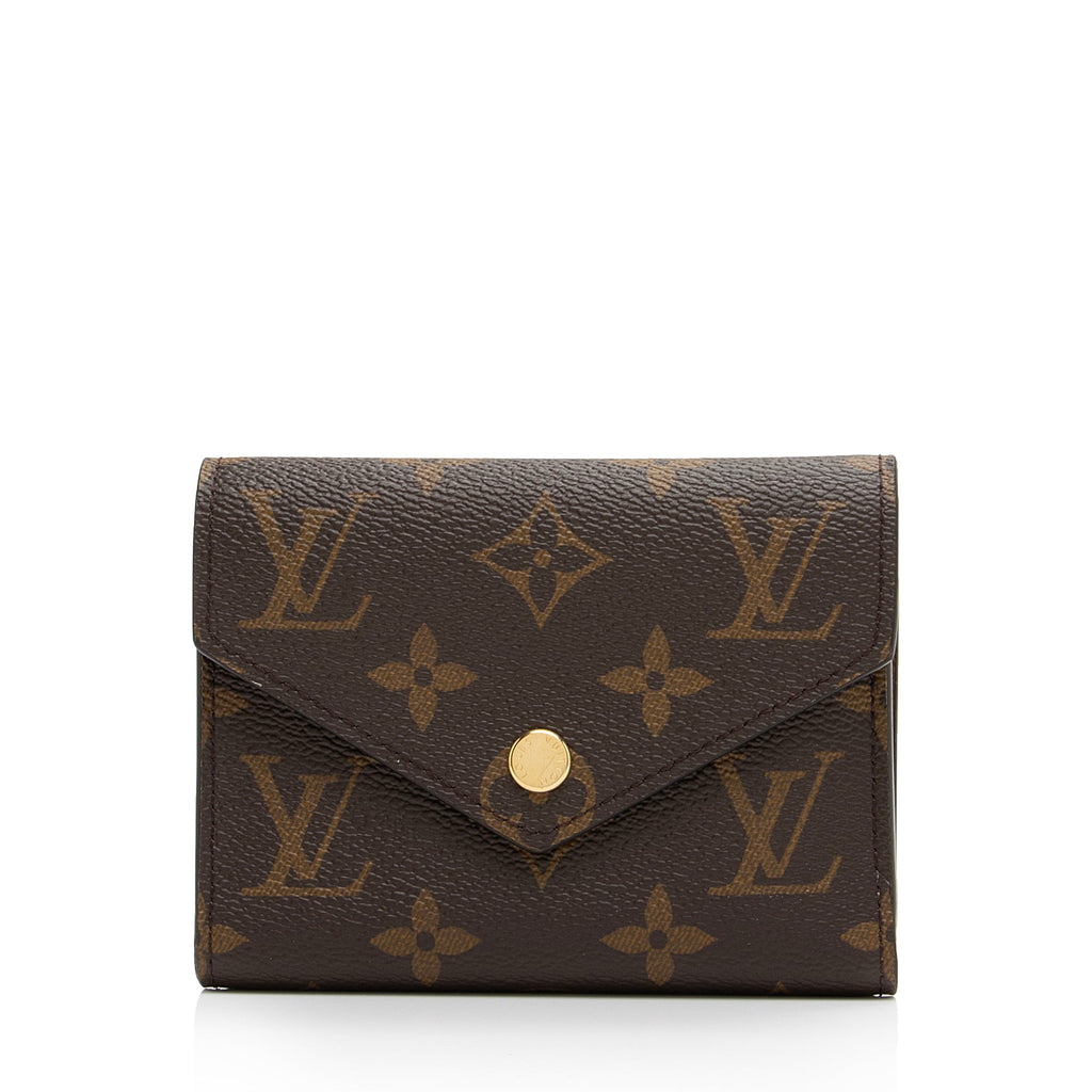 Louis Vuitton Monogram Canvas Victorine Wallet (SHF-975LnN)