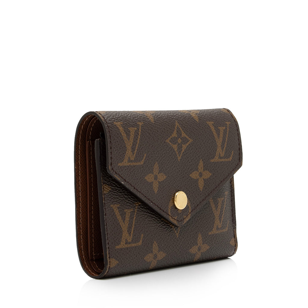 Louis Vuitton Monogram Canvas Victorine Wallet (SHF-975LnN)