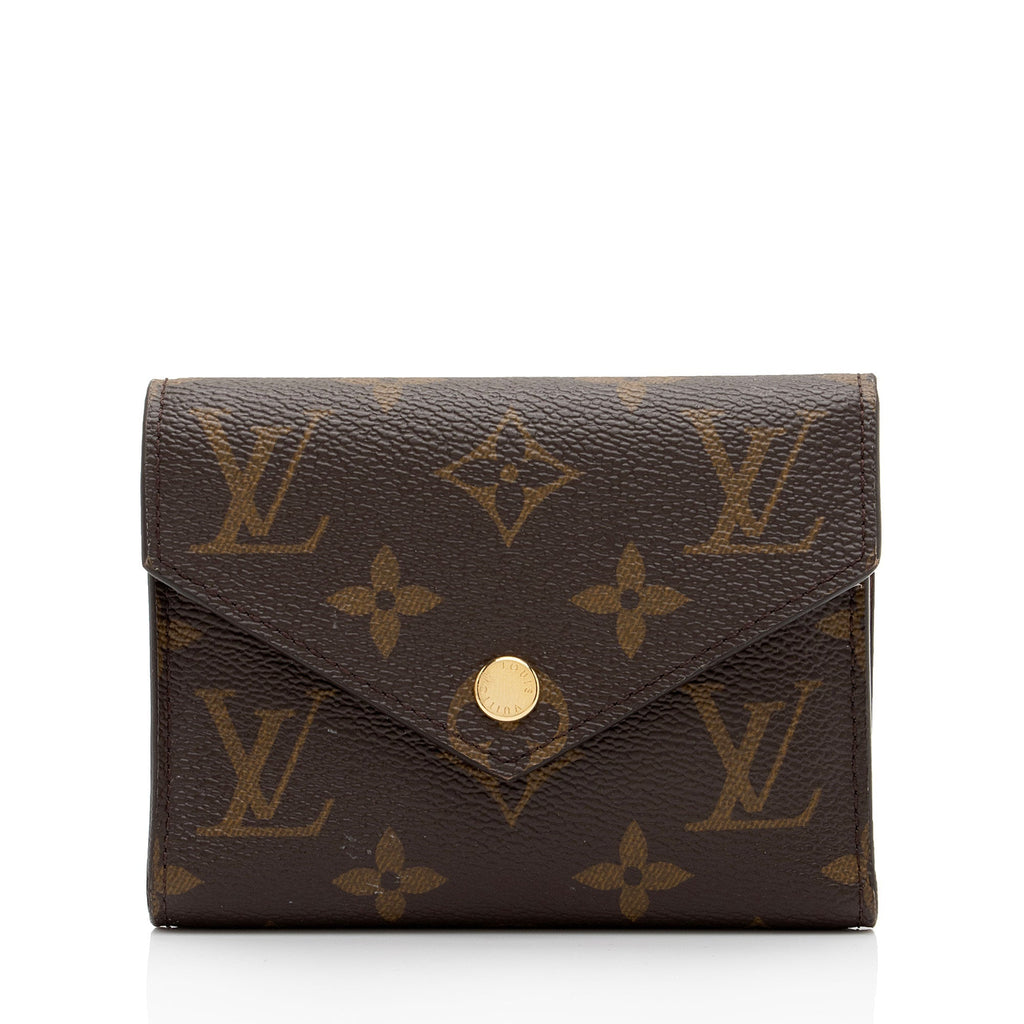 Louis Vuitton Monogram Canvas Victorine Wallet (SHF-frEFOI)
