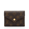 Louis Vuitton Monogram Canvas Victorine Wallet (SHF-frEFOI)