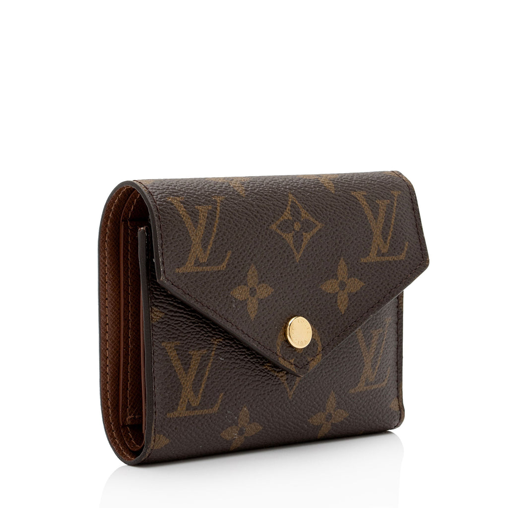 Louis Vuitton Monogram Canvas Victorine Wallet (SHF-frEFOI)