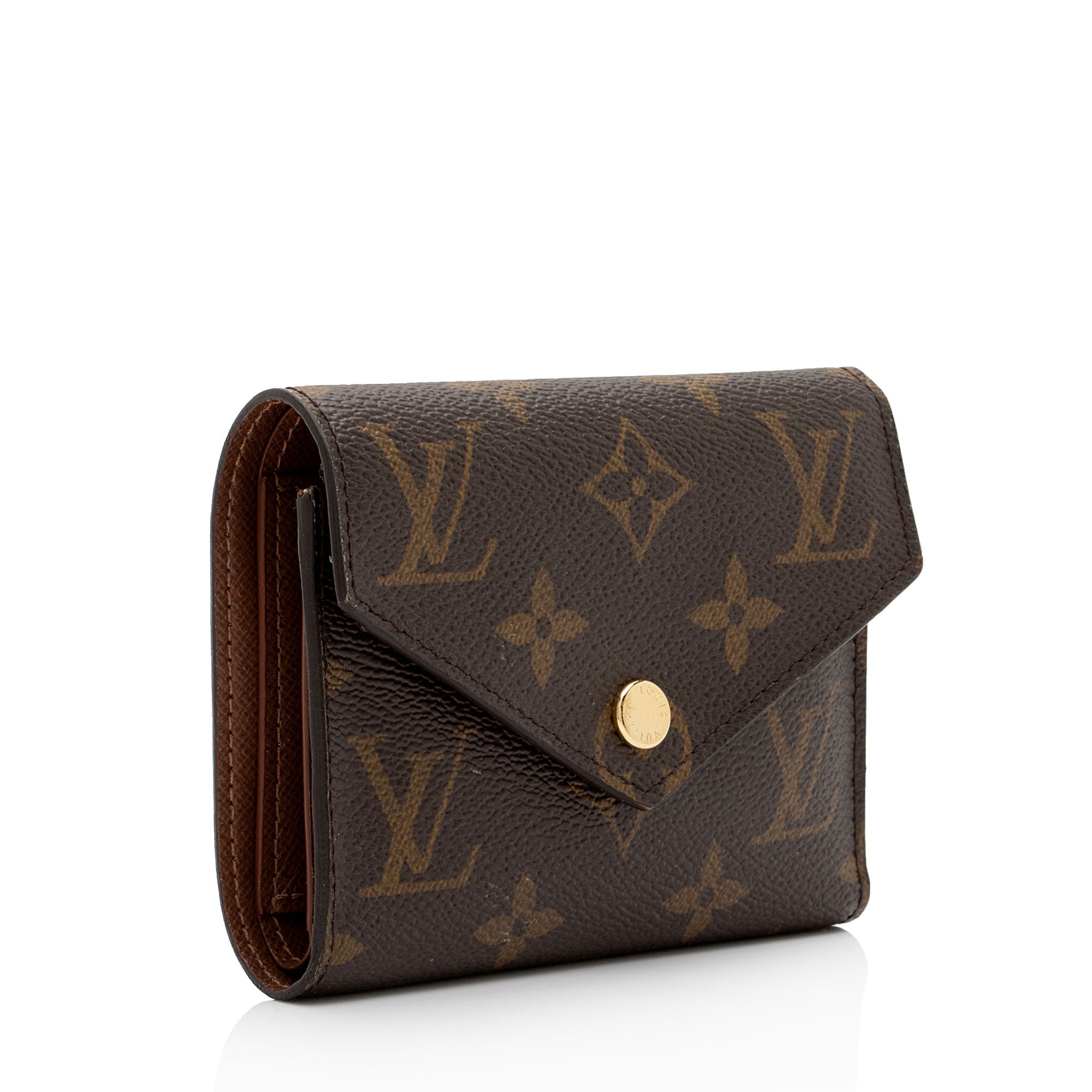 Louis Vuitton Monogram Canvas Victorine Wallet (SHF-frEFOI)