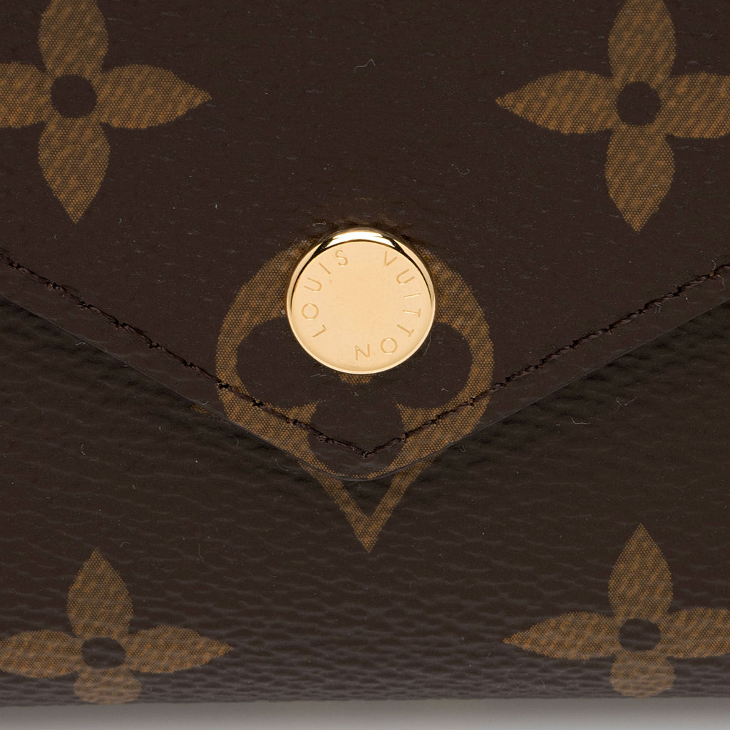 Louis Vuitton Monogram Canvas Victorine Wallet (SHF-QKu2io)