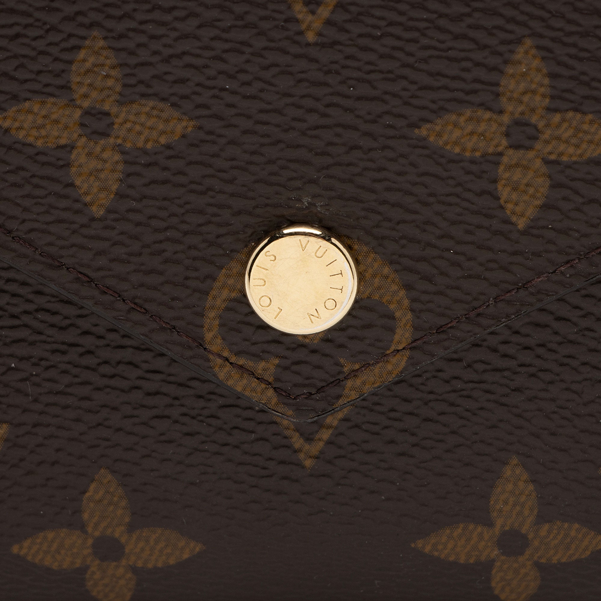 Louis Vuitton Monogram Canvas Victorine Wallet (SHF-DxA4Wu)