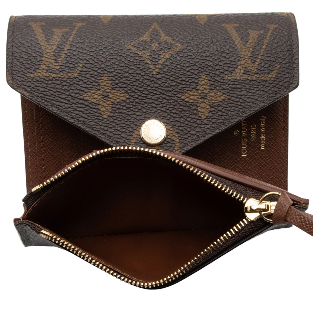 Louis Vuitton Monogram Canvas Victorine Wallet (SHF-DxA4Wu)