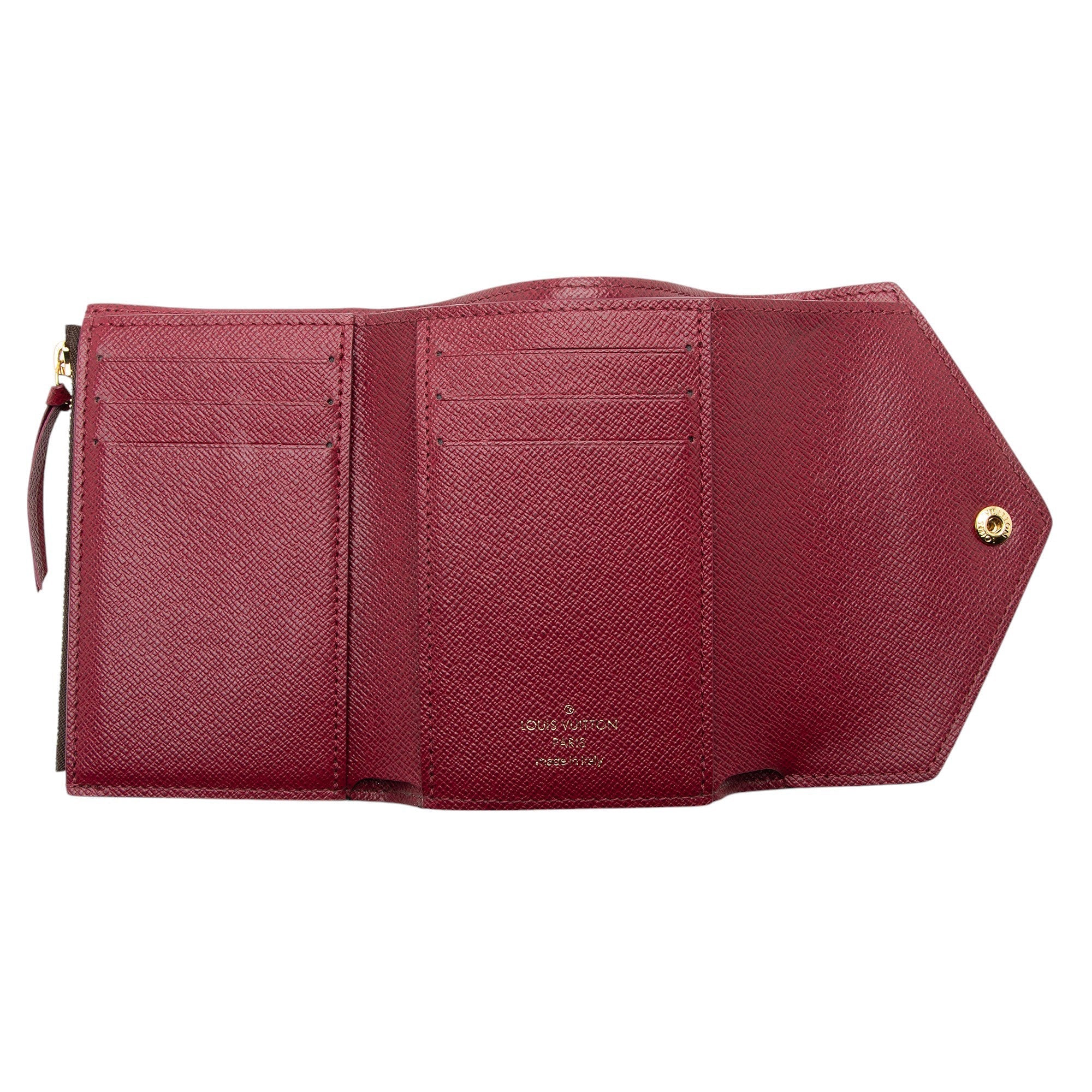Louis Vuitton Monogram Canvas Victorine Wallet (SHF-rSYtqC)