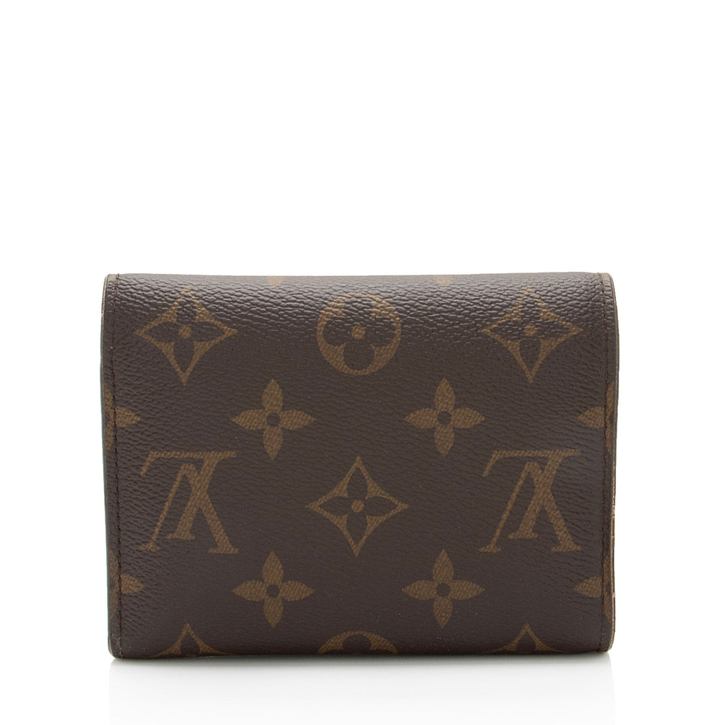 Louis Vuitton Monogram Canvas Victorine Wallet (SHF-7ha4BL)