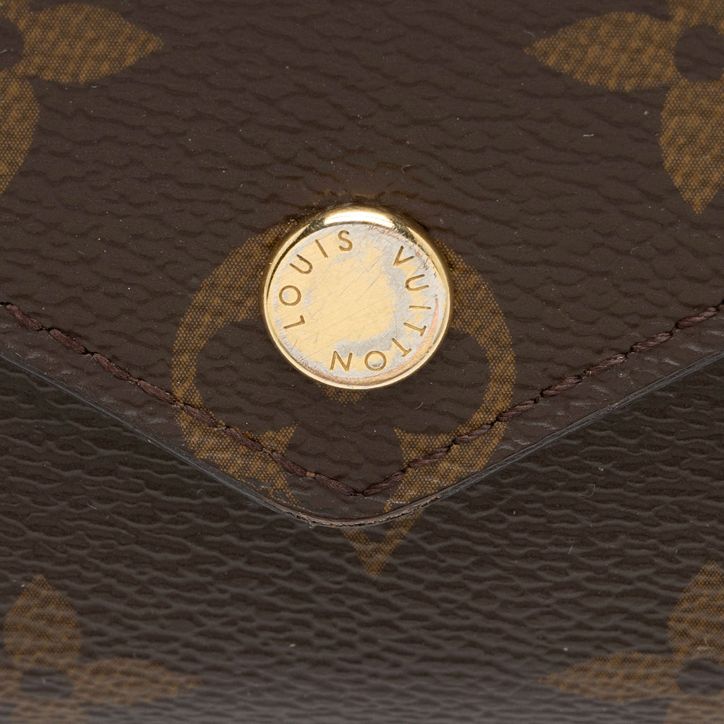 Louis Vuitton Monogram Canvas Victorine Wallet (SHF-7ha4BL)