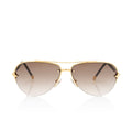 Louis Vuitton Monogram Canvas Viola Pilote Petite Sunglasses (SHF-jGPxdH)