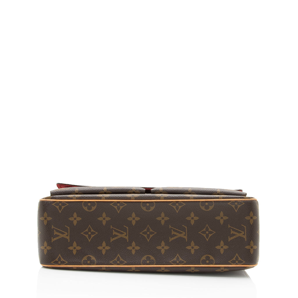 Louis Vuitton Monogram Canvas Viva Cite MM Shoulder Bag (SHF-m3qw2r)