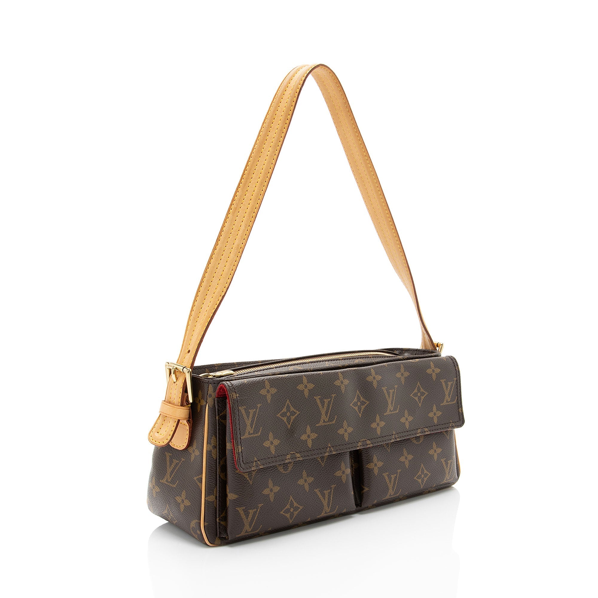 Louis Vuitton Monogram Canvas Viva Cite MM Shoulder Bag (SHF-m3qw2r)