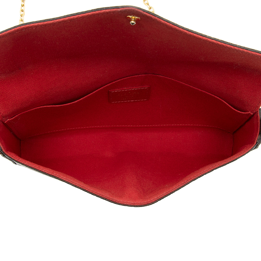 Louis Vuitton Monogram Canvas World Tour Felicie Pochette (SHF-21402)