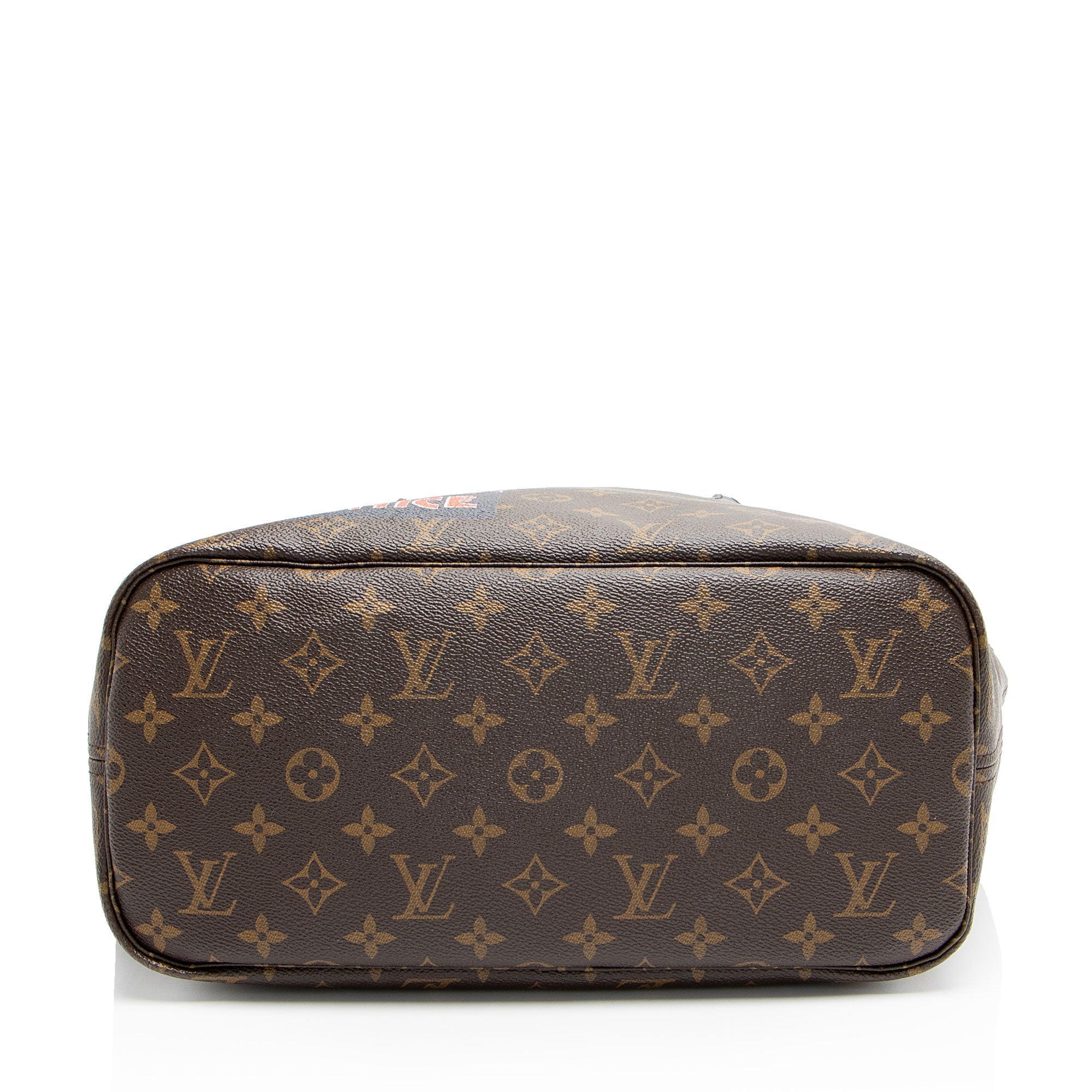 Louis Vuitton Monogram Canvas World Tour Neverfull MM Tote