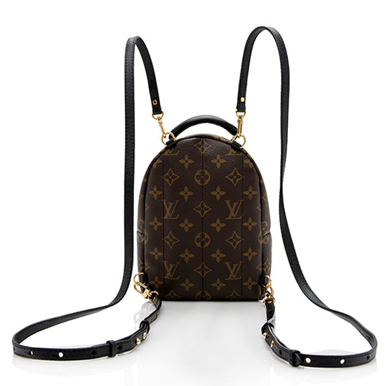 Louis Vuitton Monogram Canvas World Tour Palm Springs Mini Backpack (SHF-2iaejF)