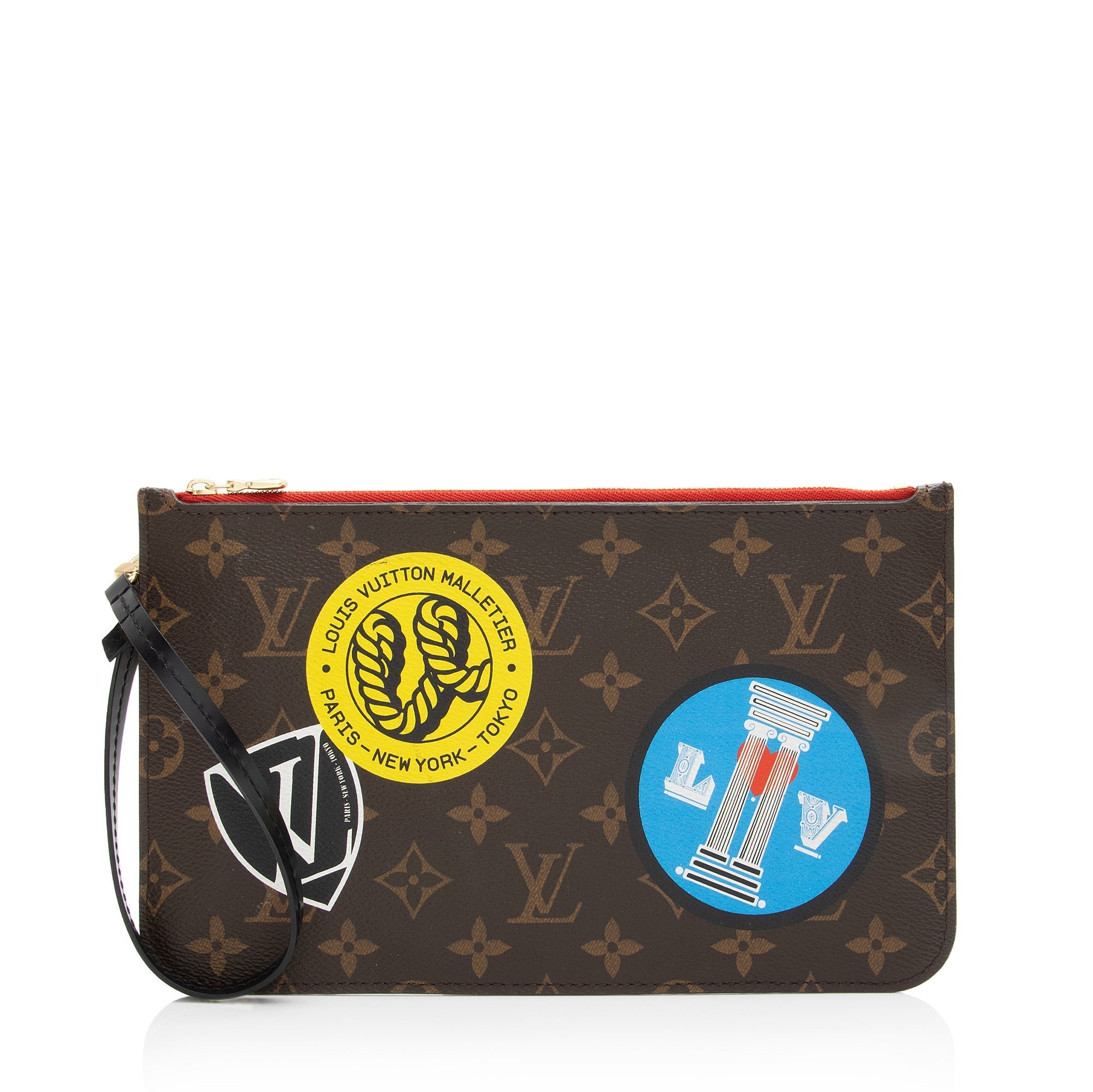Louis Vuitton Monogram Canvas World Tour Pochette (SHF-23069)