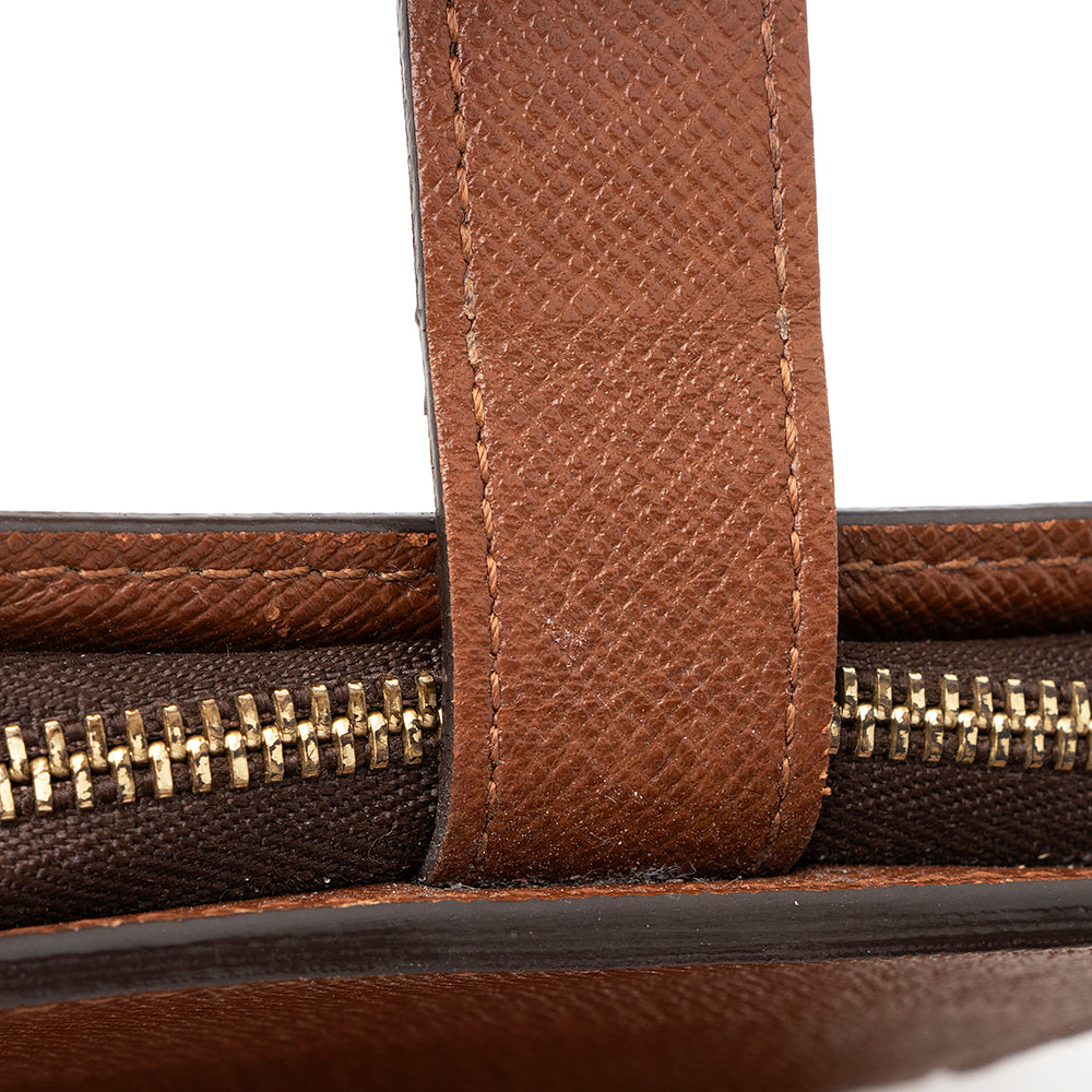 Louis Vuitton Monogram Canvas Zipped Compact Wallet (SHF-19780)