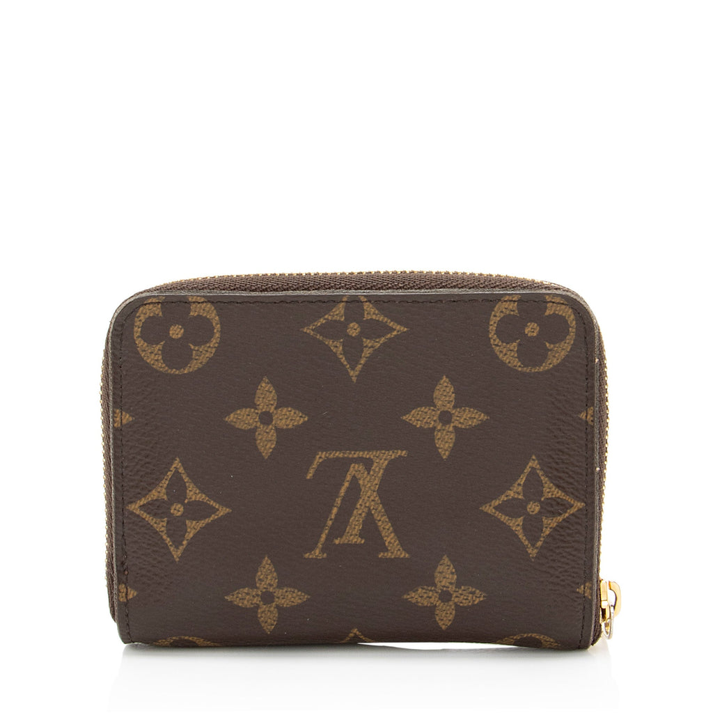 Louis Vuitton Monogram Canvas Zippy Coin Wallet (SHF-fr7zXk)