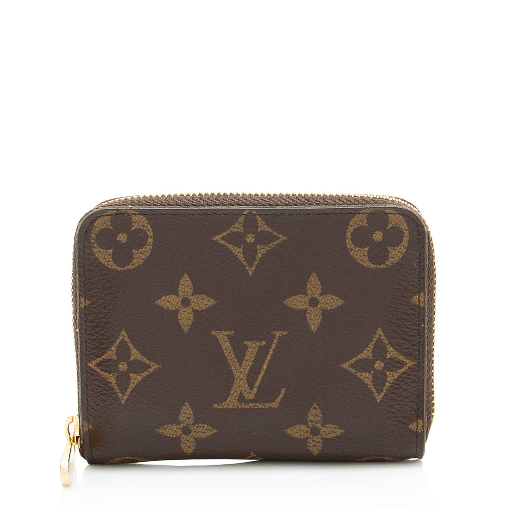 Louis Vuitton Monogram Canvas Zippy Coin Wallet (SHF-fr7zXk)