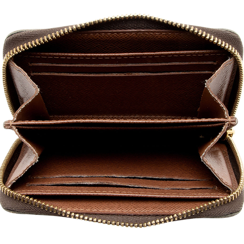 Louis Vuitton Monogram Canvas Zippy Coin Wallet (SHF-fr7zXk)