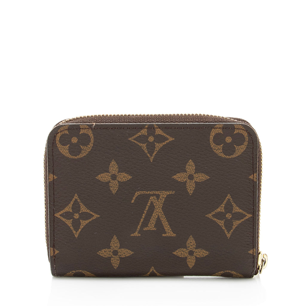 Louis Vuitton Monogram Canvas Zippy Coin Wallet