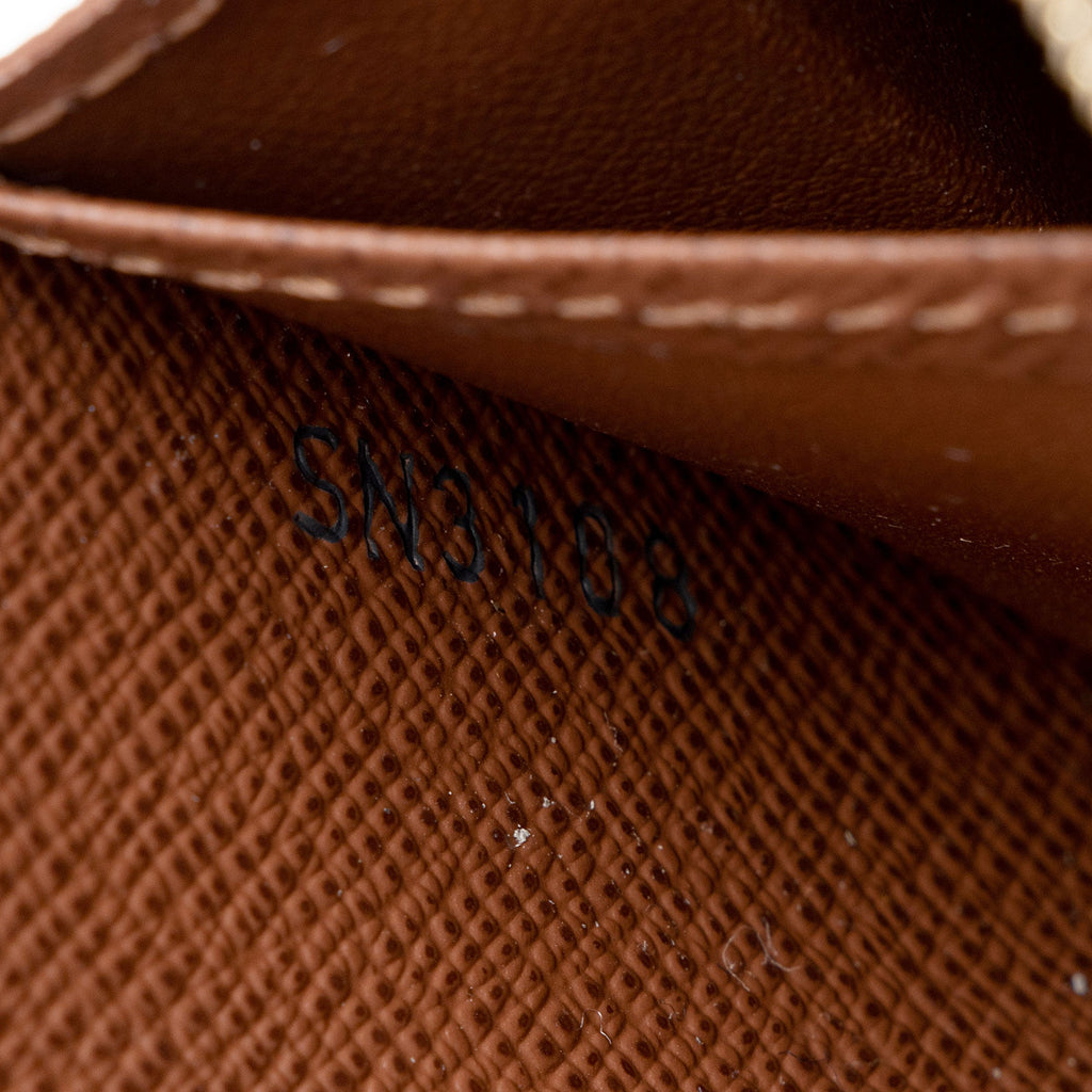 Louis Vuitton Monogram Canvas Zippy Coin Wallet