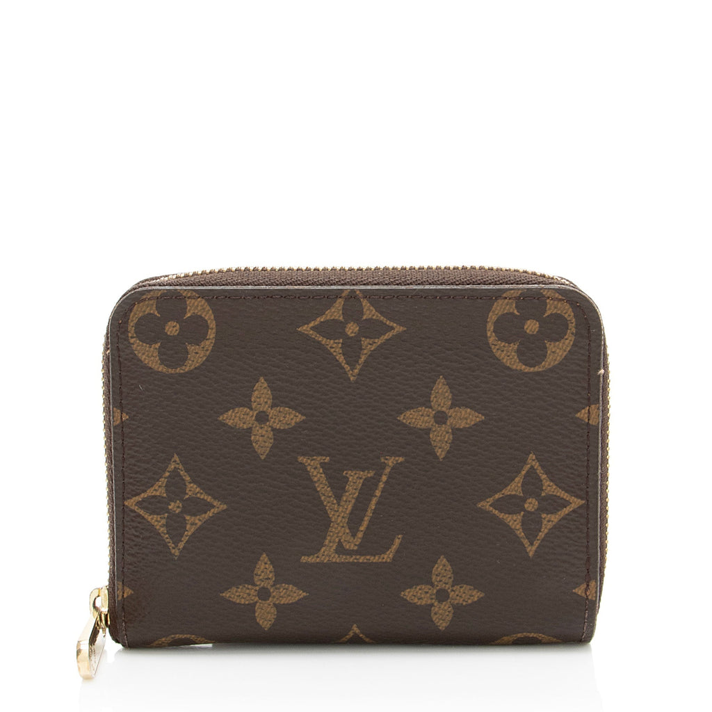 Louis Vuitton Monogram Canvas Zippy Coin Wallet