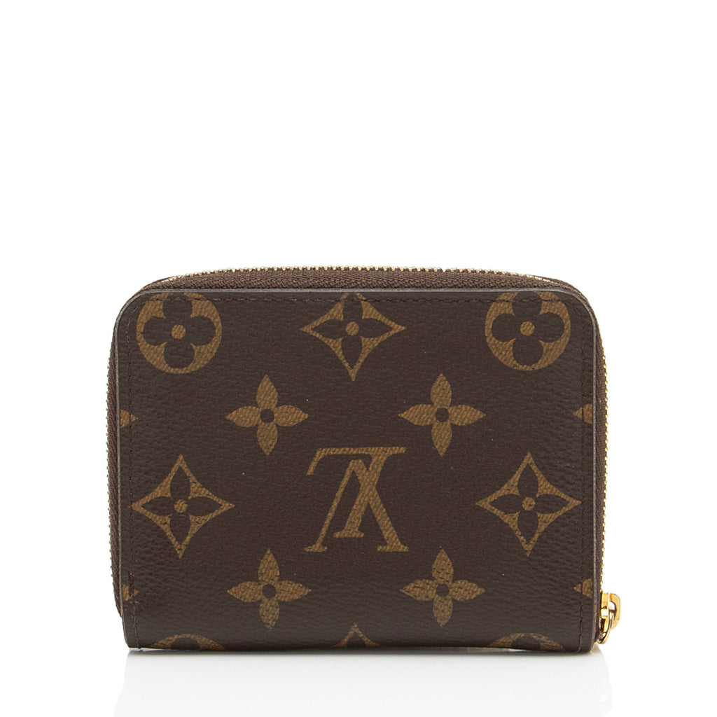 Louis Vuitton Monogram Canvas Zippy Coin Wallet