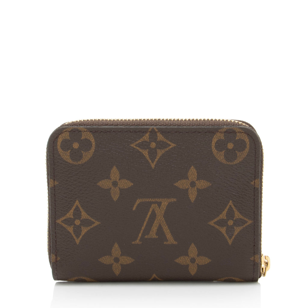 Louis Vuitton Monogram Canvas Zippy Coin Wallet