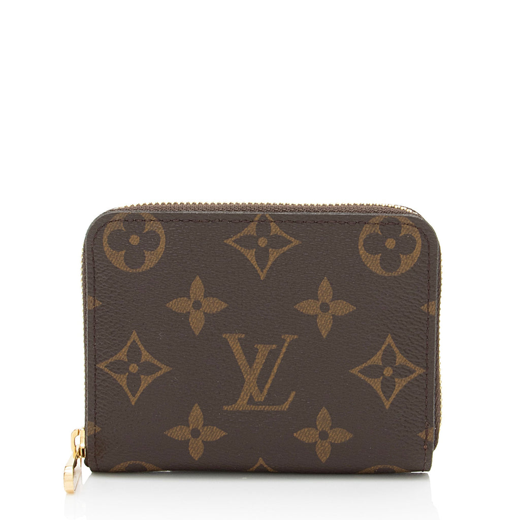 Louis Vuitton Monogram Canvas Zippy Coin Wallet