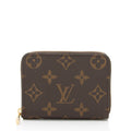 Louis Vuitton Monogram Canvas Zippy Coin Wallet