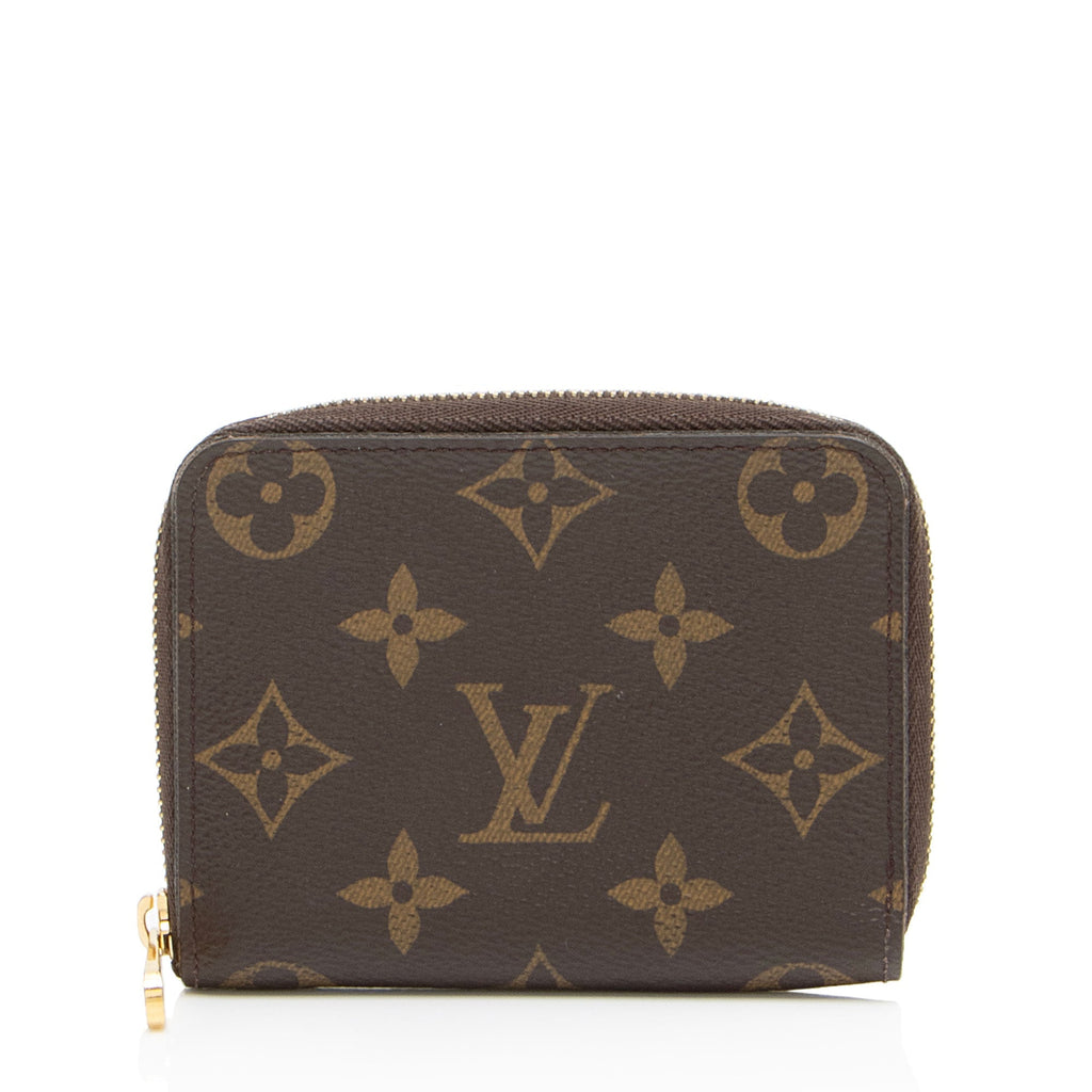 Louis Vuitton Monogram Canvas Zippy Coin Wallet