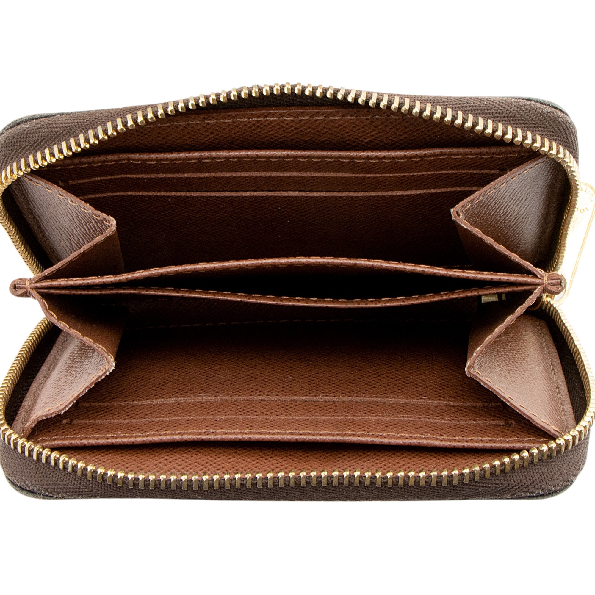 Louis Vuitton Monogram Canvas Zippy Coin Wallet