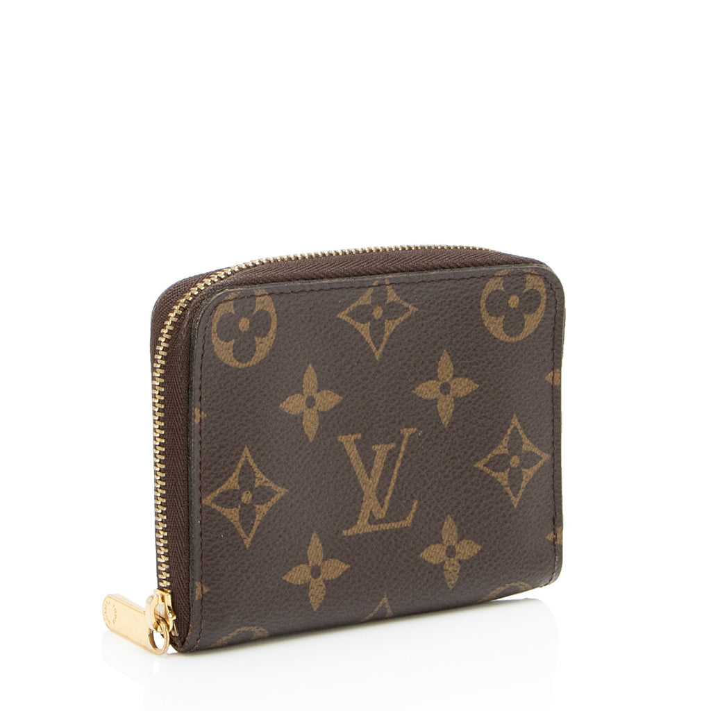 Louis Vuitton Monogram Canvas Zippy Coin Wallet