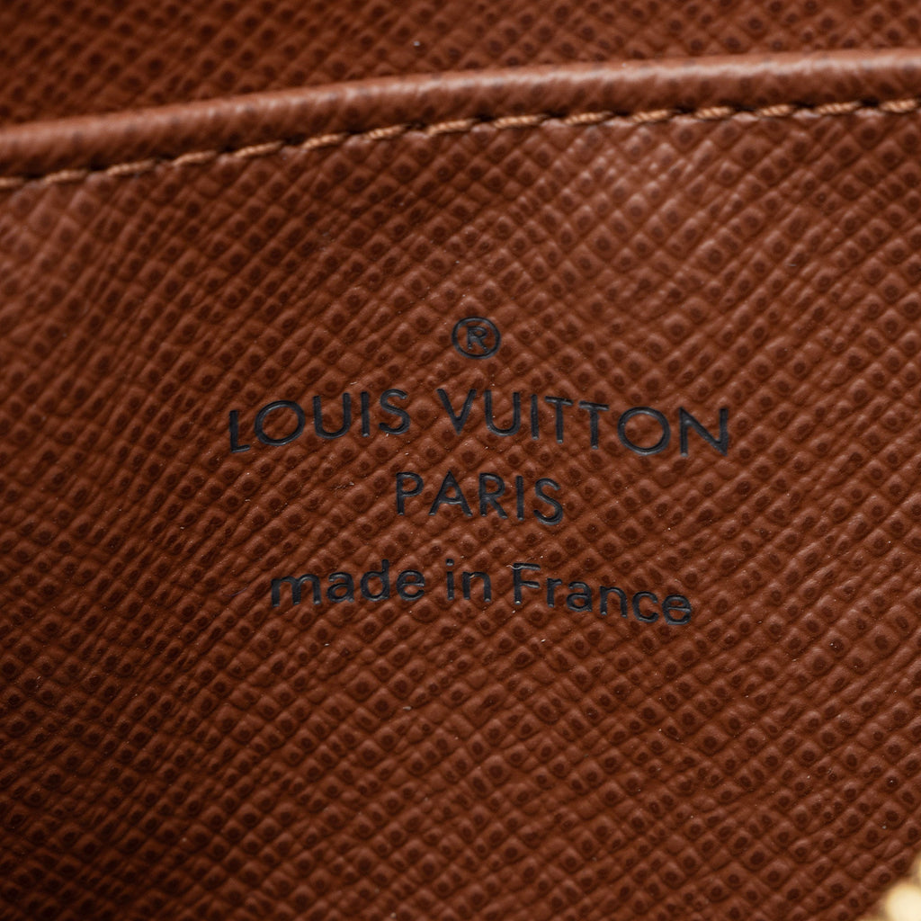 Louis Vuitton Monogram Canvas Zippy Coin Wallet