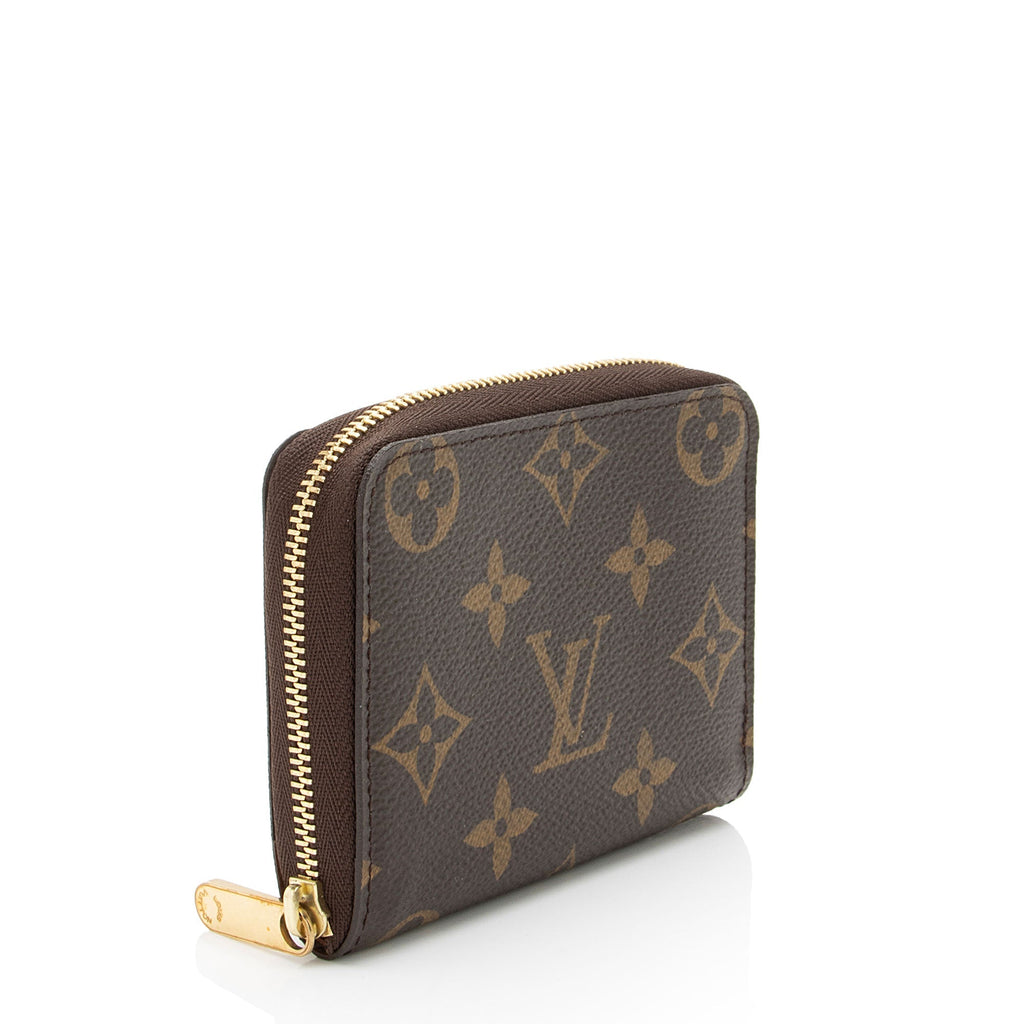 Louis Vuitton Monogram Canvas Zippy Coin Wallet