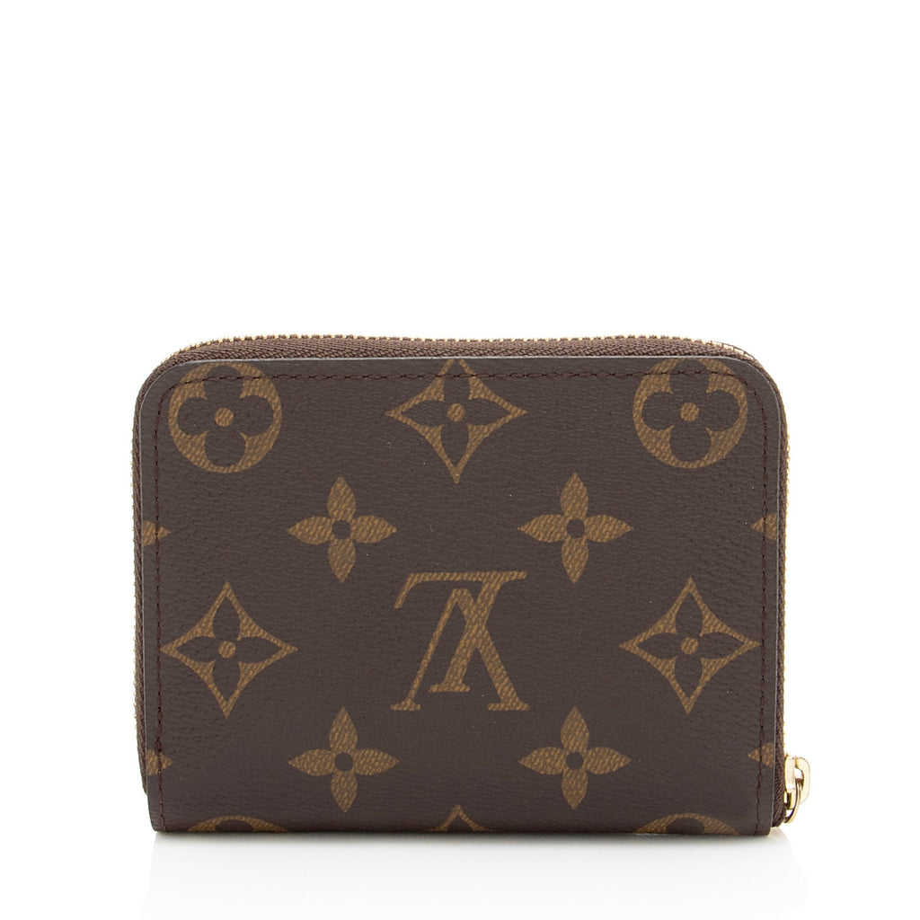 Louis Vuitton Monogram Canvas Zippy Coin Wallet