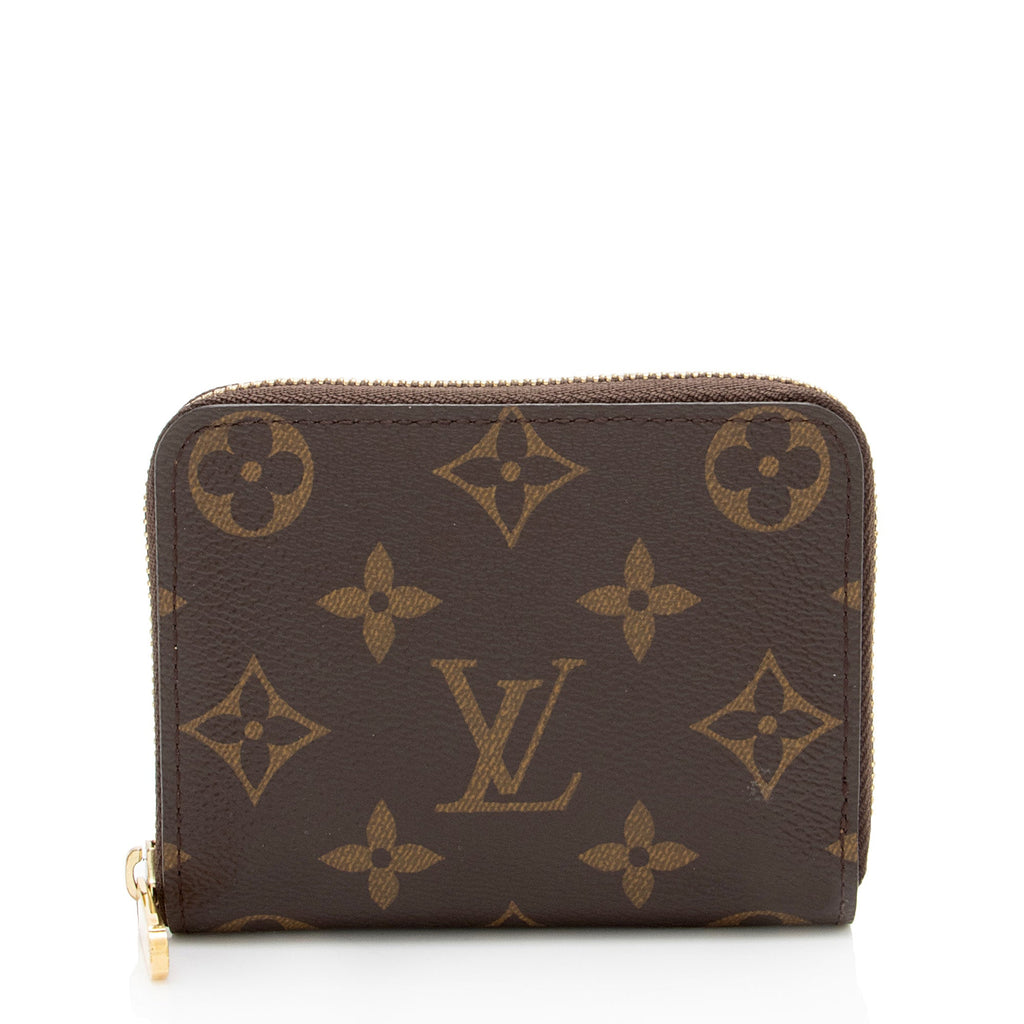 Louis Vuitton Monogram Canvas Zippy Coin Wallet