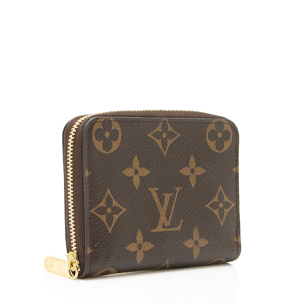 Louis Vuitton Monogram Canvas Zippy Coin Wallet