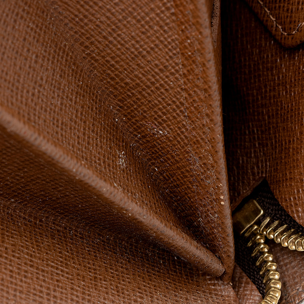 Louis Vuitton Monogram Canvas Zippy Organizer Wallet (SHF-19766)