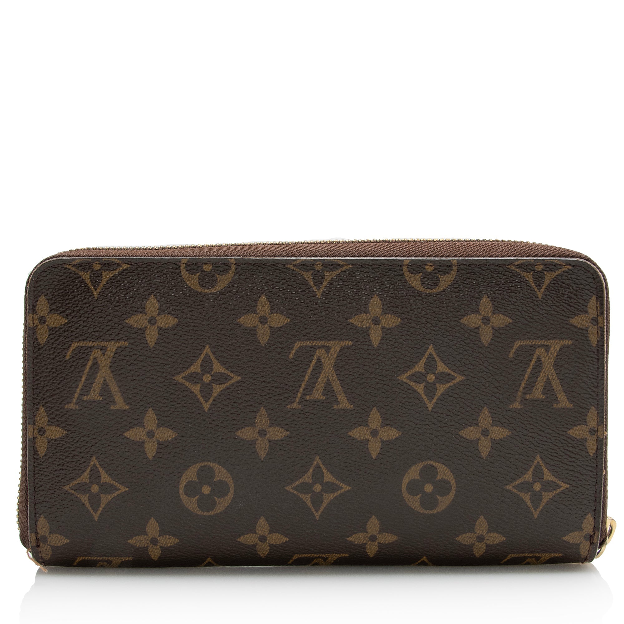 Louis Vuitton Monogram Canvas Zippy Organizer Wallet (SHF-22795)