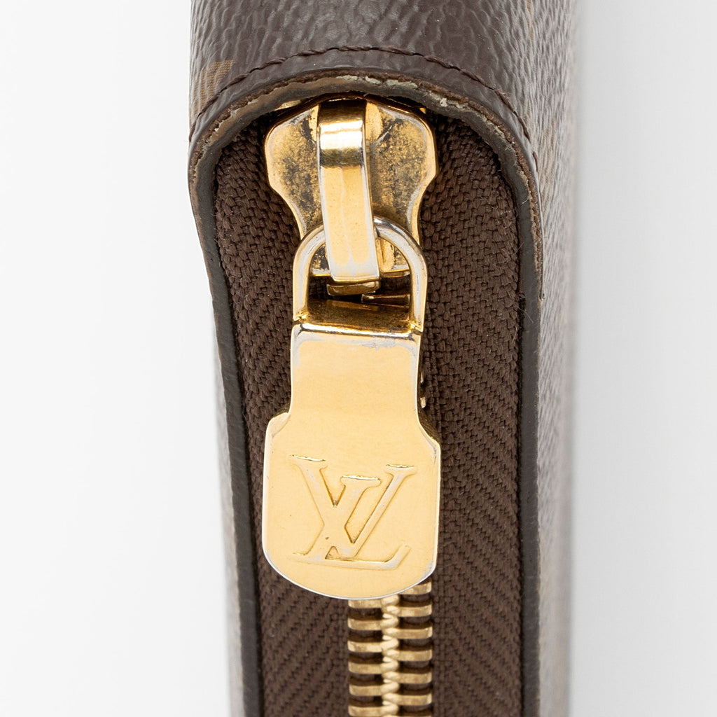 Louis Vuitton Monogram Canvas Zippy Organizer Wallet (SHF-vn2hdU)