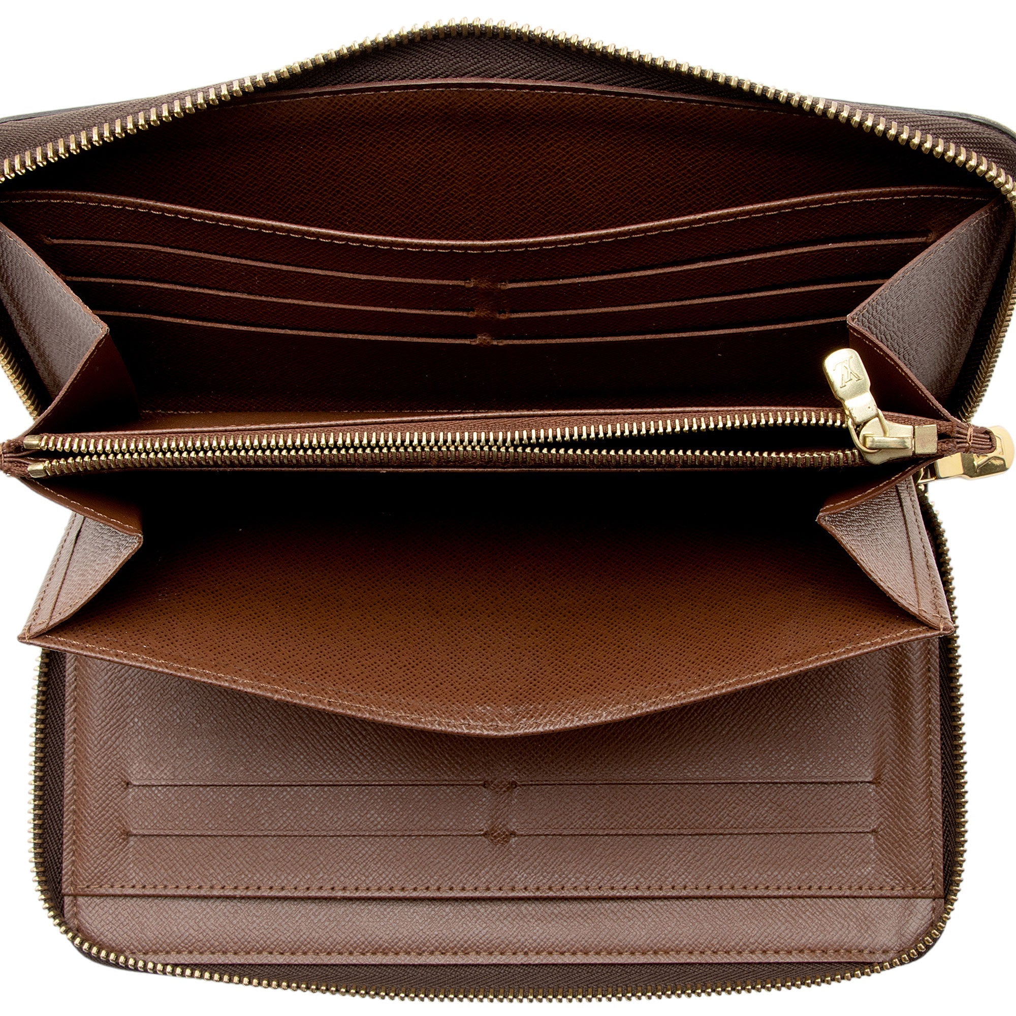 Louis Vuitton Monogram Canvas Zippy Organizer Wallet (SHF-vn2hdU)