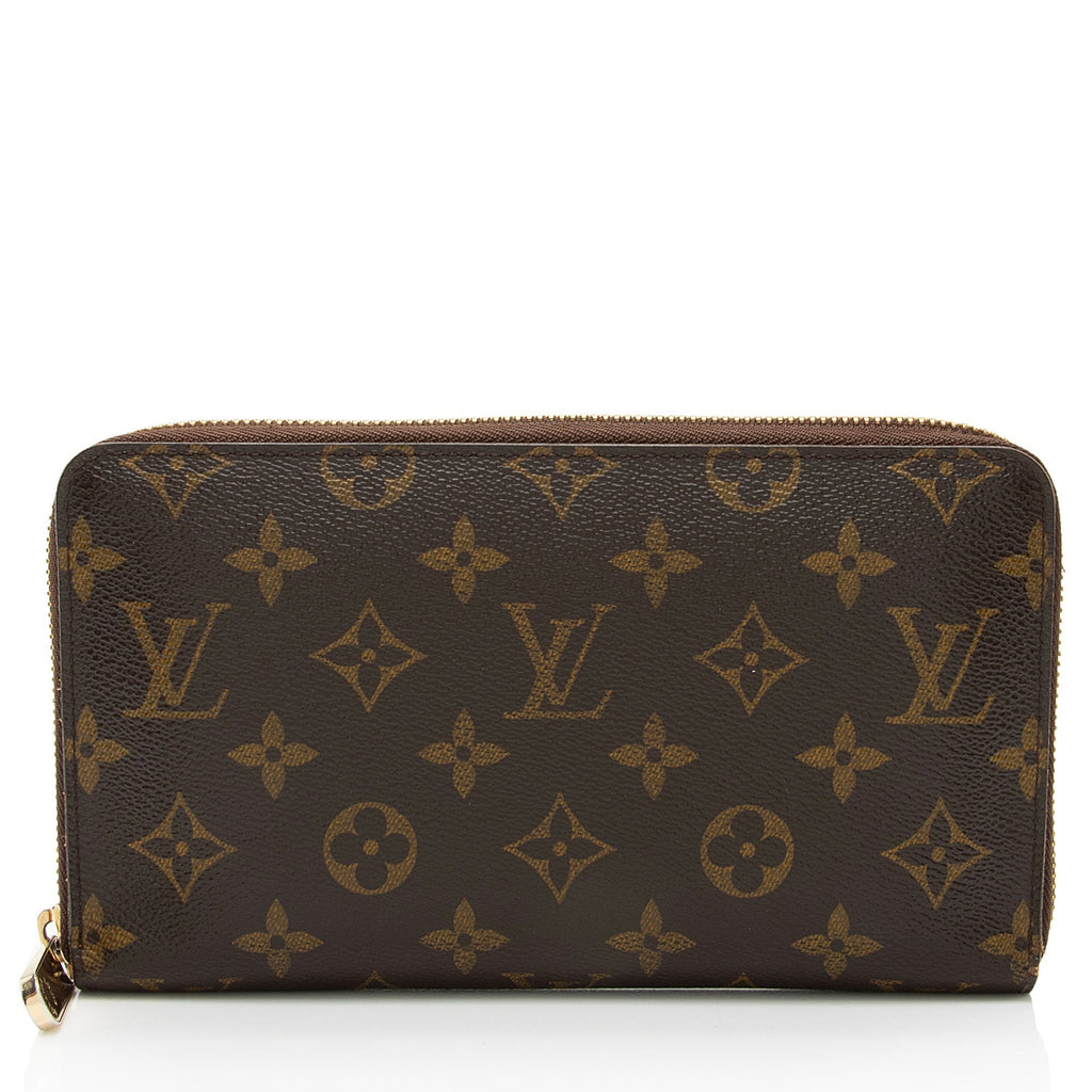 Louis Vuitton Monogram Canvas Zippy Organizer Wallet (SHF-ItTDd7)