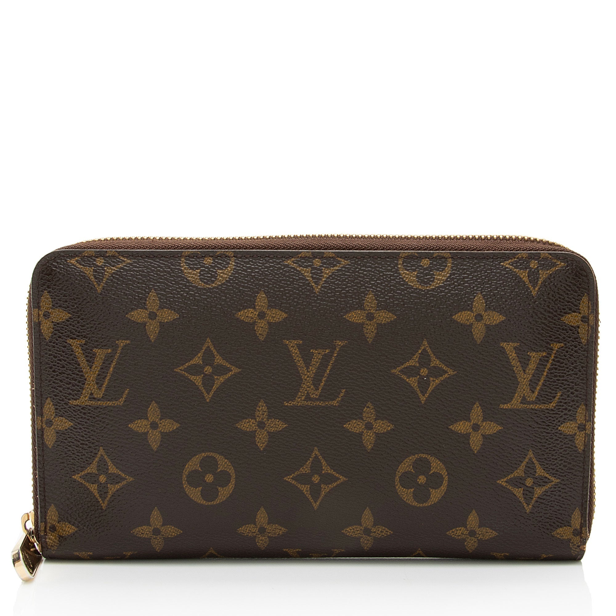 Louis Vuitton Monogram Canvas Zippy Organizer Wallet (SHF-ItTDd7)