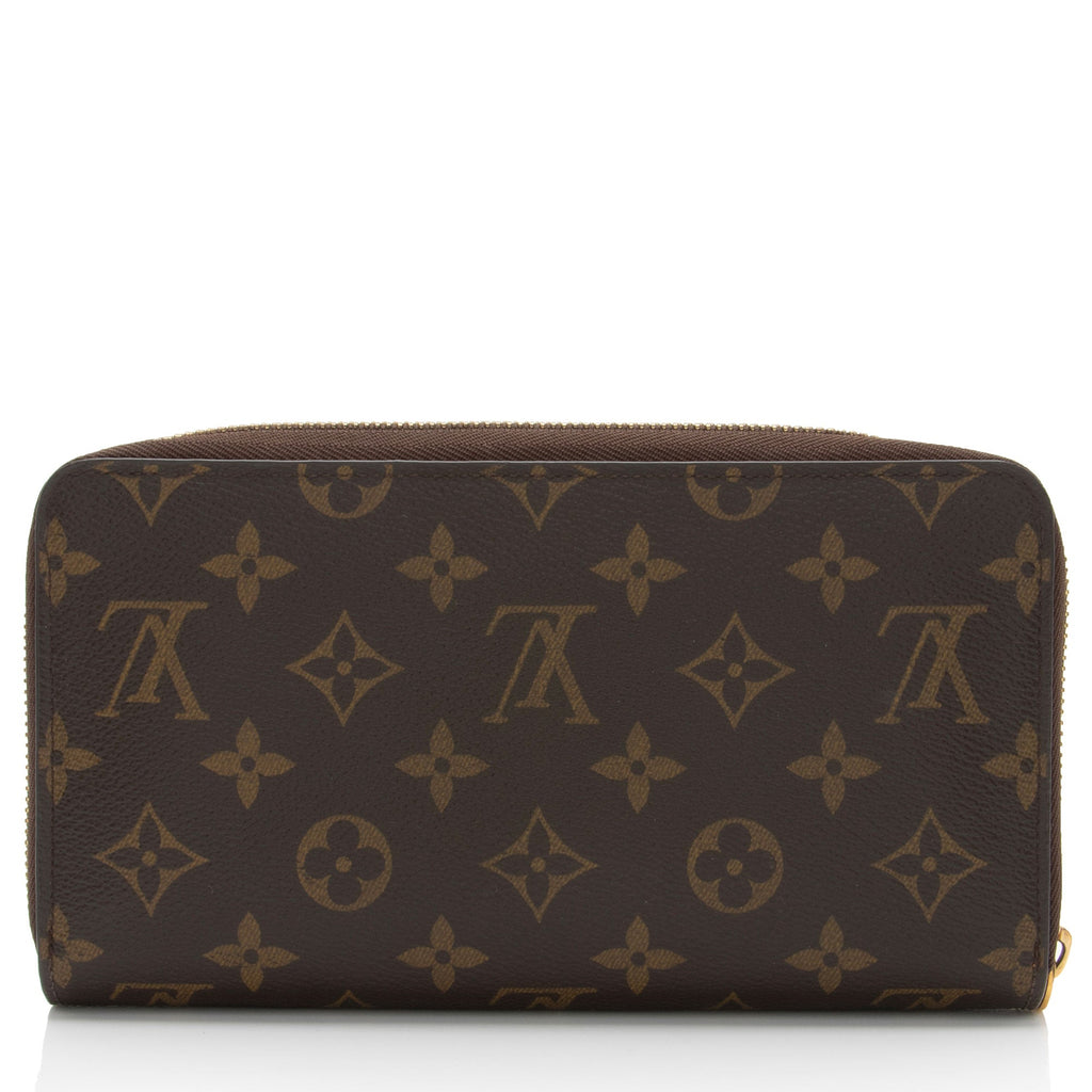 Louis Vuitton Monogram Canvas Zippy Organizer Wallet (SHF-Phah8D)