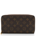 Louis Vuitton Monogram Canvas Zippy Organizer Wallet (SHF-Phah8D)
