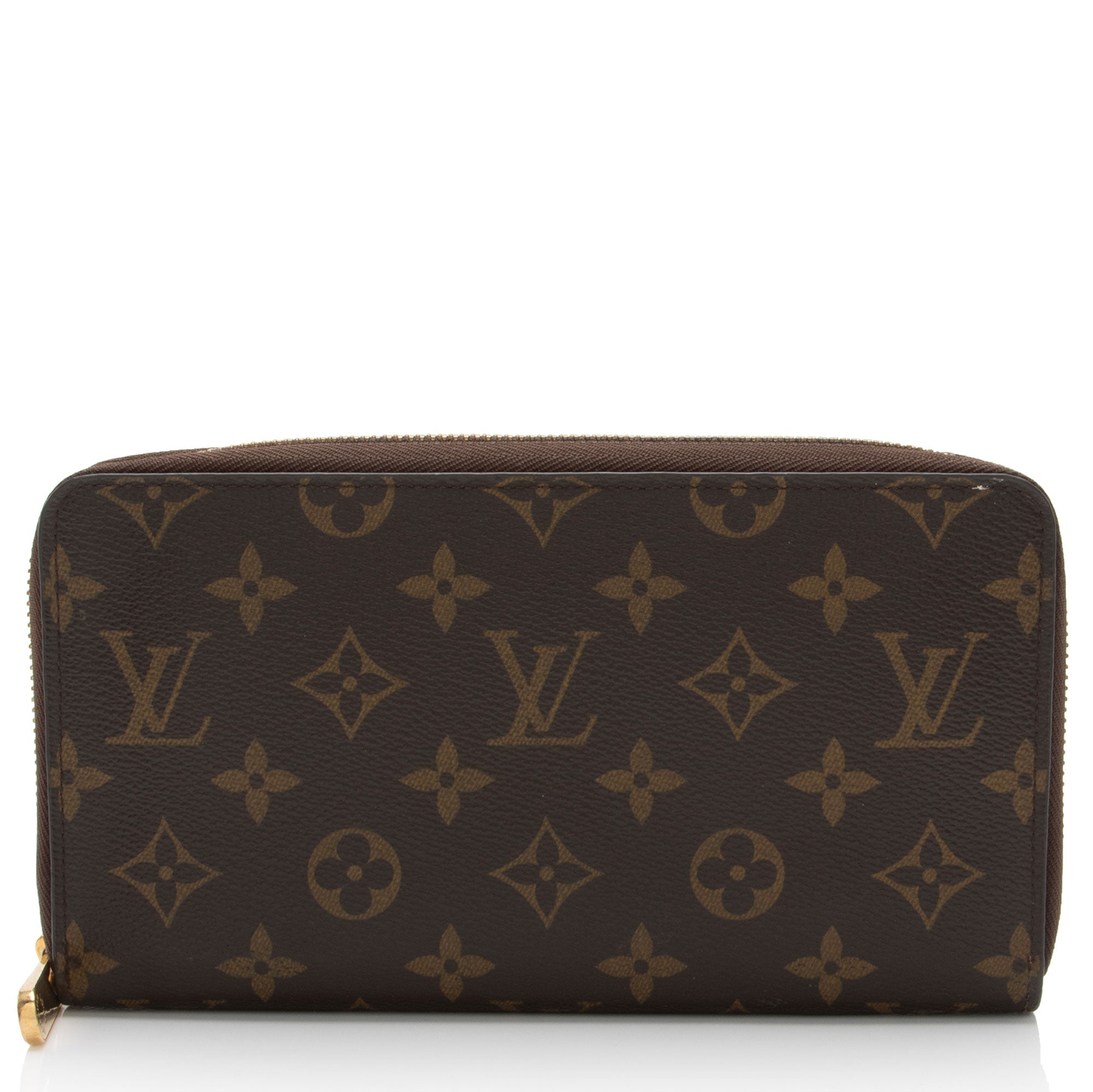 Louis Vuitton Monogram Canvas Zippy Organizer Wallet (SHF-Phah8D)