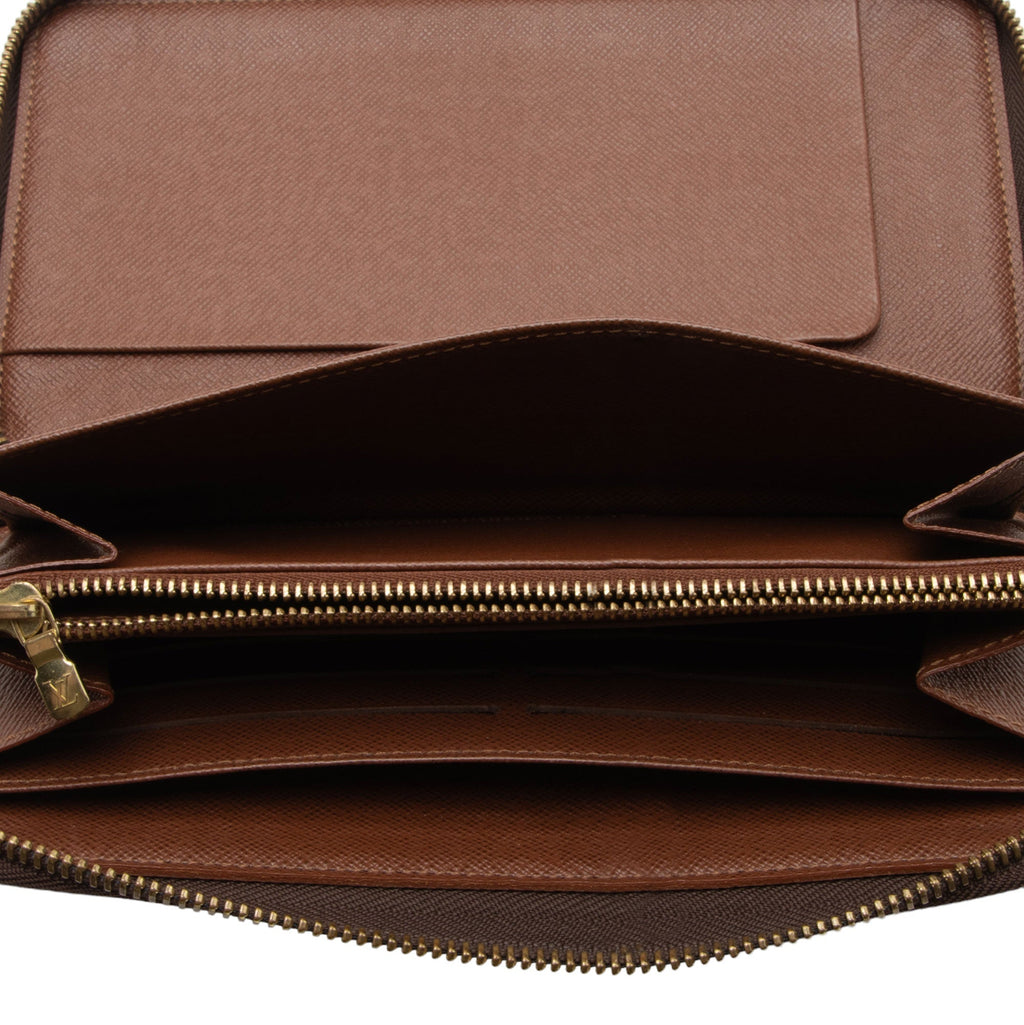 Louis Vuitton Monogram Canvas Zippy Organizer Wallet (SHF-Phah8D)