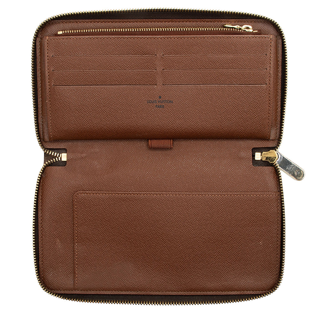 Louis Vuitton Monogram Canvas Zippy Organizer Wallet (SHF-3cNAxo)